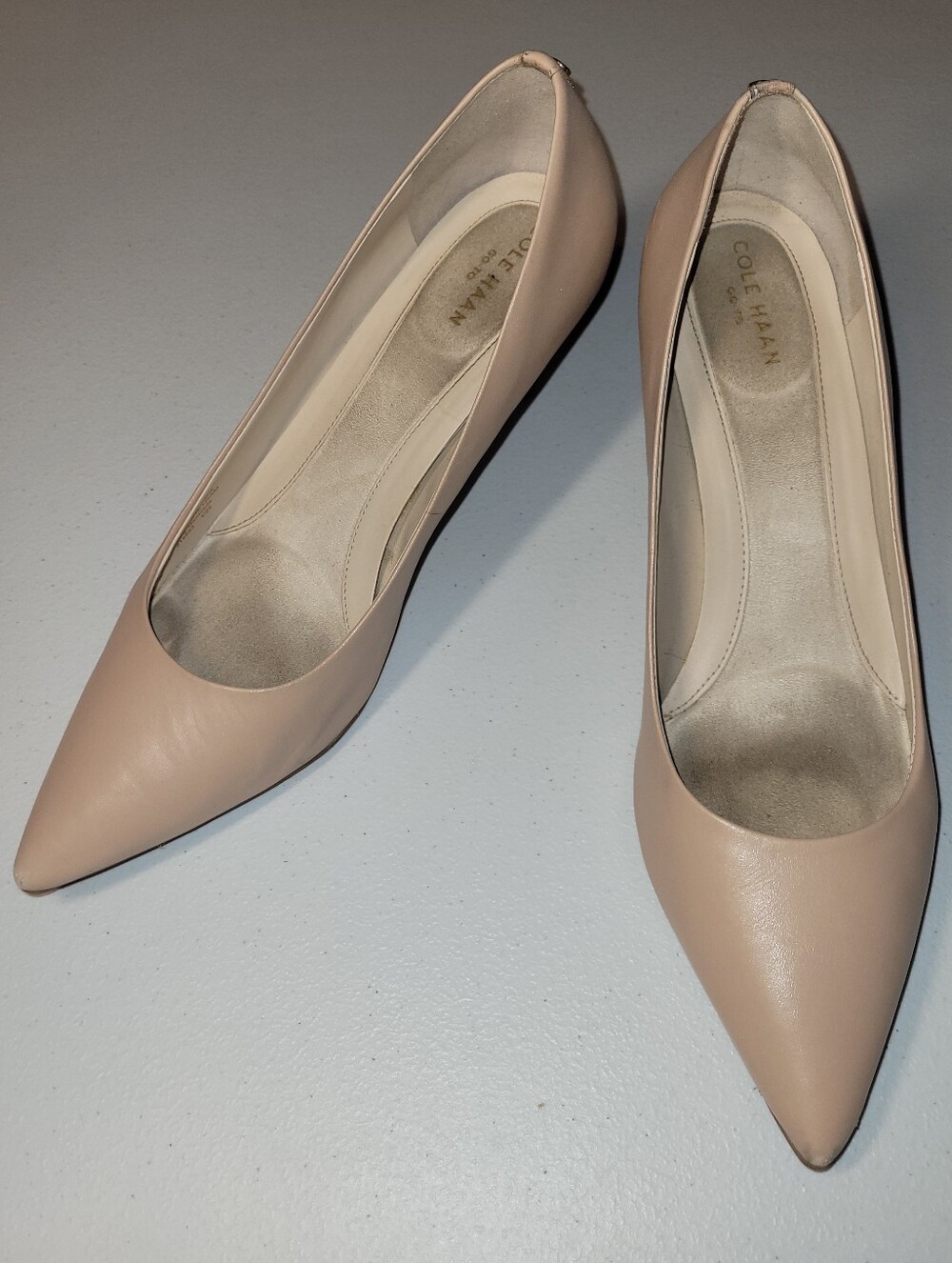 Cole Haan Grand Women's Nude Pointed-Toe Pumps, 9